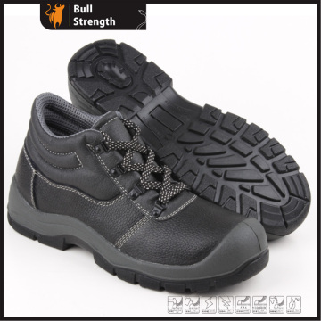 PU Injection Ankle Industrial Safety Shoe with Steel Toe (SN5329)